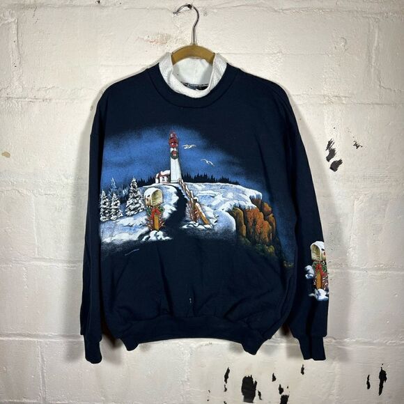 Vintage Nature Wraparound Sweatshirt - Picture 1 of 9